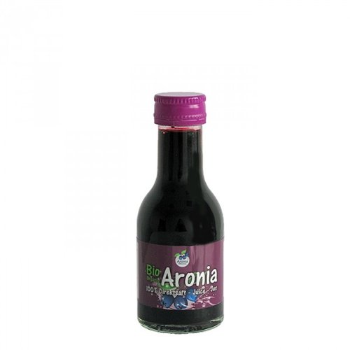 Bio Aroniasaft 0,1 l Probierflasche von Aronia Original