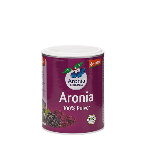 Aronia Pulver BIO, 100 g von Aronia