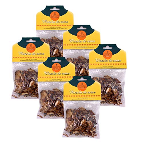 Arotz Pilzmischung getrocknet, 6x 15g aus Spanien, getrocknete Pilze in scheiben, aromatisch und natürlich Arotz Pilzmischung getrocknet, 6x 15g aus Spanien, getrocknete Pilze in scheiben, aromatisch und natürlich von Arotz