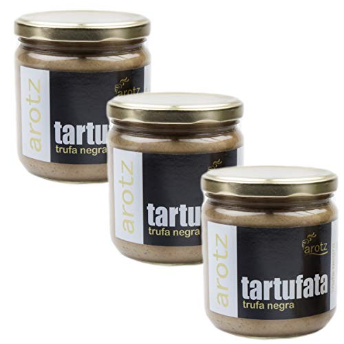 Arotz Steinpilzcreme mit schwarzen Trüffeln, 3x 400g, aus Spanien Arotz Steinpilzcreme mit schwarzen Trüffeln, 3x 400g, aus Spanien von Arotz