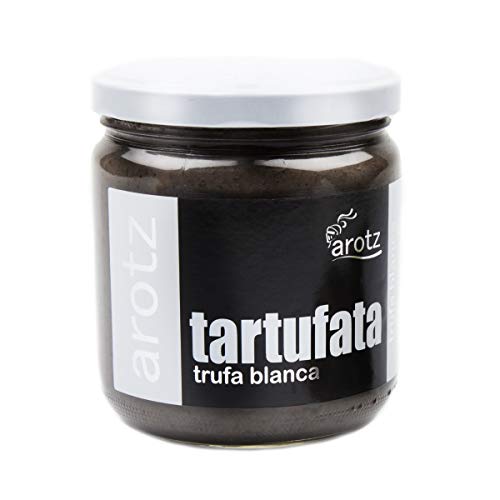 Echte Trüffel - Champignoncreme Paste - Tartufata Creme Paste mit weißem Sommer Trüffel verfeinert - ein faszinierender Geschmack - 400 g im Glas, Menge:1 Stück Echte Trüffel - Champignoncreme Paste - Tartufata Creme Paste mit weißem Sommer Trüffel verfeinert - ein faszinierender Geschmack - 400 g im Glas, Menge:1 Stück von Arotz