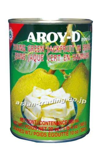 Aroy-D Grüne Jackfruit in Salzwasser 565g/ATG 280g von Aroy-D