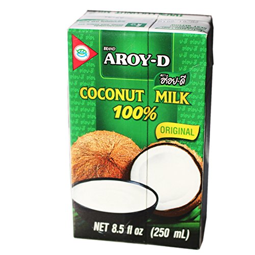 Aroy-D - Kokosnussmilch - 36er Pack (36 x 250ml Packung) - 1 Karton von Aroy-D