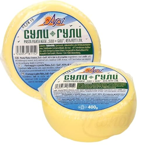 Pasta filata Käse Suli-Guli 45% Fett 400g Pasta filata Käse Suli-Guli 45% Fett 400g von Arpi