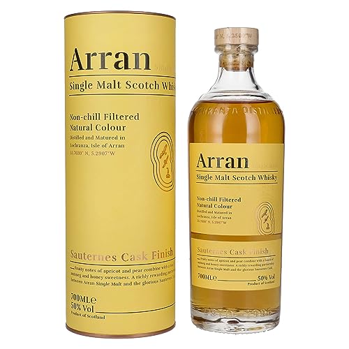 Arran Single Malt SAUTERNES CASK FINISH 50% Vol. 0,7l in Geschenkbox Arran Single Malt SAUTERNES CASK FINISH 50% Vol. 0,7l in Geschenkbox von Arran Whisky