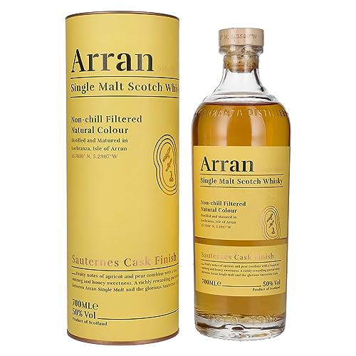 Arran Single Malt SAUTERNES CASK FINISH 50Prozent Vol. 0,7l in Geschenkbox von Arran Whisky
