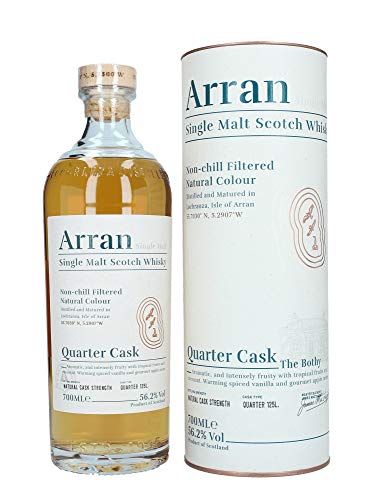 Arran Quarter Cask The Bothy mit Fassstärke 56,2% Vol. von Arran