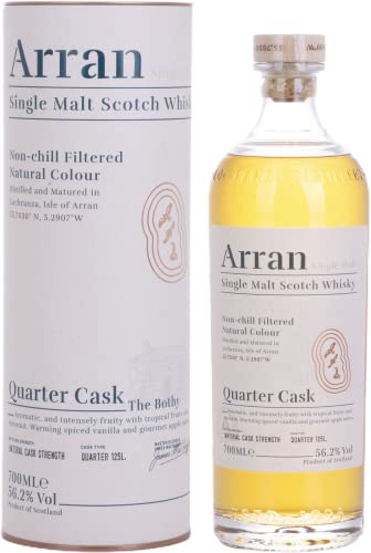 Arran Malt THE BOTHY Quarter Cask Batch No. 5 56,2% Vol. 0,7l in Geschenkbox von Arran