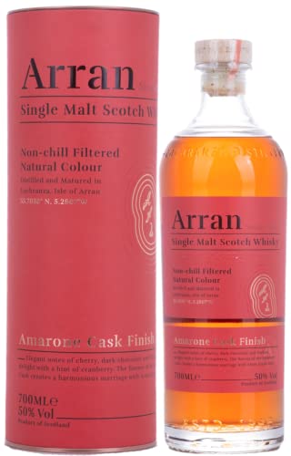 Arran Single Malt AMARONE CASK FINISH 50% Vol. 0,7l in Geschenkbox Arran Single Malt AMARONE CASK FINISH 50% Vol. 0,7l in Geschenkbox von Arran