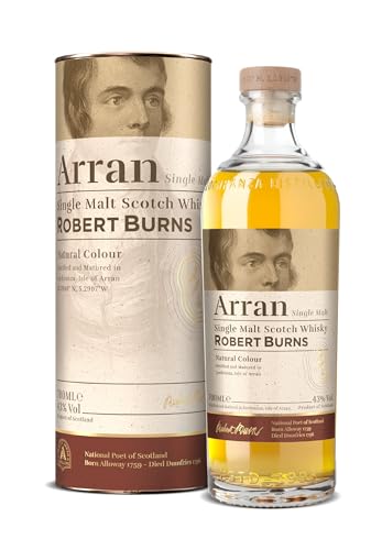 Arran The Robert Burns Single Malt mit Geschenkverpackung Whisky (1 x 0.7 l) von Arran