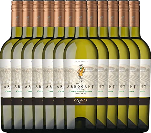 Ribet White Chardonnay Viognier Arrogant Frog Weißwein 12 x 0,75l VINELLO - 12 x Weinpaket inkl. kostenlosem VINELLO.weinausgießer Ribet White Chardonnay Viognier Arrogant Frog Weißwein 12 x 0,75l VINELLO - 12 x Weinpaket inkl. kostenlosem VINELLO.weinausgießer von Arrogant Frog