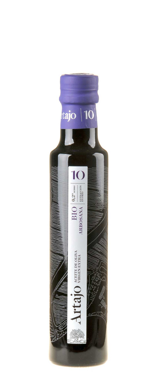 Artajo 10 Arbosana Olivenöl Extra Vergine Bio 2024 250ml Artajo 10 Arbosana Olivenöl Extra Vergine Bio 2024 250ml von Artajo, Finca los Llanos