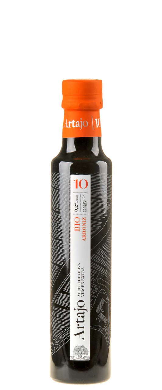 Artajo 10 Arróniz Olivenöl Extra Vergine Bio 2024 250ml Artajo 10 Arróniz Olivenöl Extra Vergine Bio 2024 250ml von Artajo, Finca los Llanos