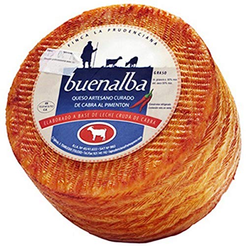 Gereifter Ziegenkäse mit Paprika von Buenalba ca. 3,2 kg - Artequeso Gereifter Ziegenkäse mit Paprika von Buenalba ca. 3,2 kg - Artequeso von Artequeso