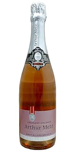 Arthur Metz Cremant d'Alsace Rose Brut Millesime 0,75 Liter von Arthur Metz