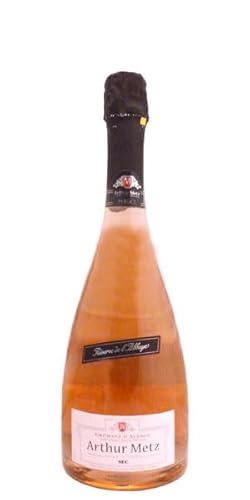 Arthur Metz Cremant d'Alsace Rose Reserve de l'Abbaye sec 0,75 Liter von Arthur Metz