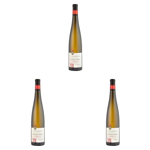 Arthur Metz - Grand Cru Steinklotz - Weißwein Riesling aus dem Elsass, Trocken (1 x 0.75 L) (Packung mit 3) von Arthur Metz