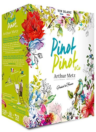 Arthur Metz Pinot Pinot & Cie Weißwein trocken Bag-in-Box (1x2,25l) von Arthur Metz