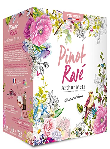 Arthur Metz Pinot Rosé Roséwein trocken Bag-in-Box (1x2,25l) von Arthur Metz