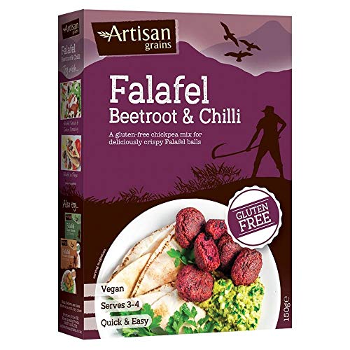 Artisan Grains Beetroot & Chili Falafel, 150 g, 6 Stück von Artisan Grains
