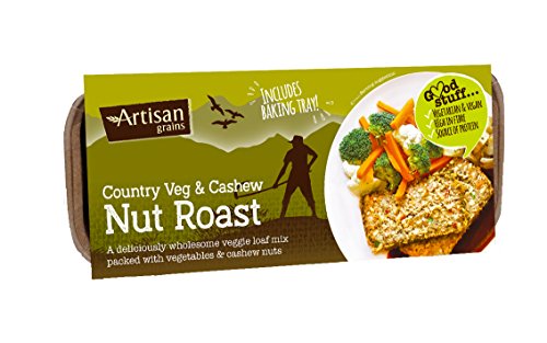 Artisan Grains | Nut Roast - Country Veg/Cashew | 6 x 200g von Artisan Grains