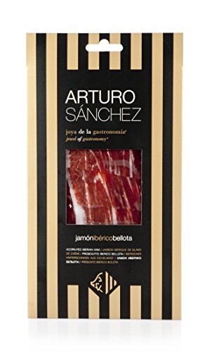 Pata Negra Schinken aus Eichelmast Gran Reserva von Hand Geschnitten 80 gr - Jamon Iberico de Bellota Pata Negra Schinken aus Eichelmast Gran Reserva von Hand Geschnitten 80 gr - Jamon Iberico de Bellota von Jamonprive