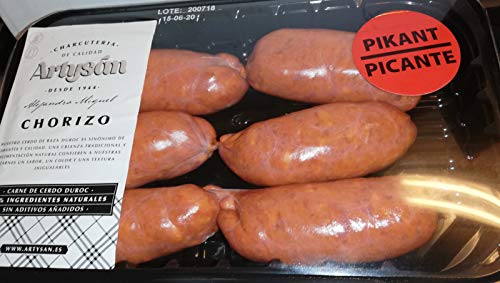 Artysan Chorizo BBQ Picante - scharfe spanische Grill-Chorizo ca 330 gr von Artysan