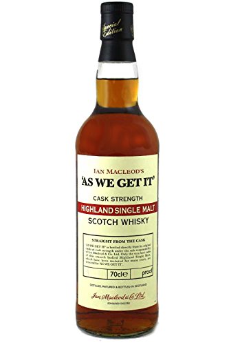 As We Get It Highland Cask Strength (1 x 0.7 l) von As We Get It Highland