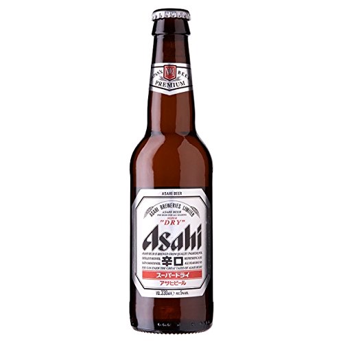 Asahi-Bier 330ml (Packung mit 24 x 330 ml) von Asahi