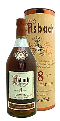 Asbach 15 Jahre Spezialbrand 0,7 Liter + 2 Glencairn Gläser und Einwegpipette von Asbach