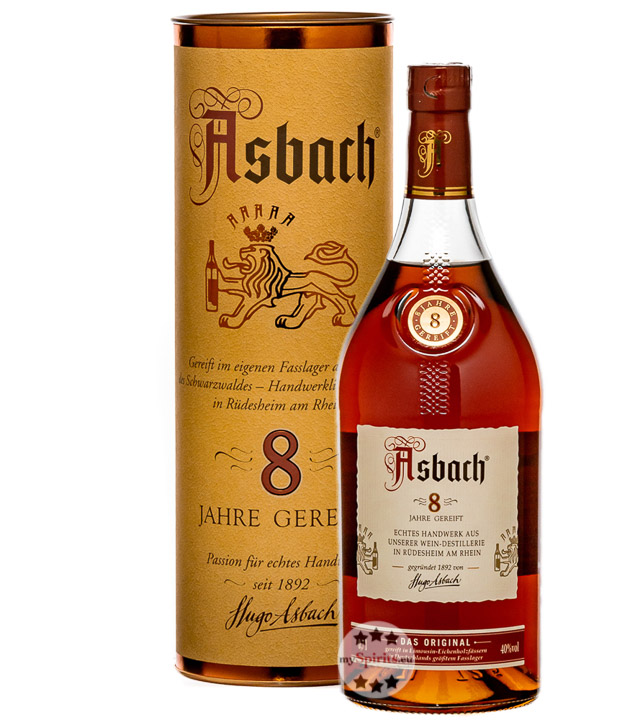 Asbach 8 Jahre Weinbrand (40 % Vol., 0,7 Liter) von Asbach