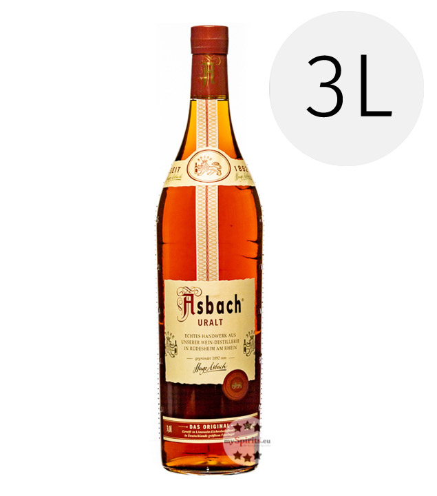 Asbach Uralt Weinbrand 3l (36 % Vol., 3,0 Liter) von Asbach