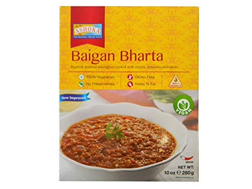 3x Ashoka Baigan Bharta Fertiggericht 280g von Ashoka