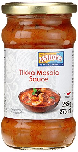ASHOKA Fertigsauce für Tikka Masala, 6er Pack (6 x 285 g) von Ashoka