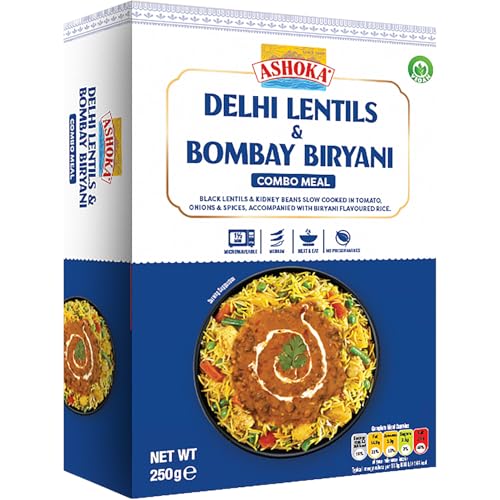 ASHOKA - Instant Delhi-Linsen & Bombay Biryani - (1 X 250 G) von Ashoka