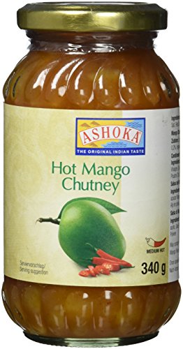 ASHOKA Mango Chutney, scharf (1 x 340 g) von Ashoka