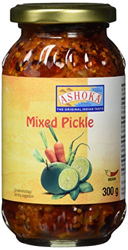 ASHOKA Mixed Pickle, Bombay, 6er Pack (6 x 300 g) von Ashoka