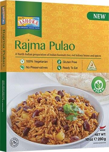 Ashoka Rajma Pulao Basmati-Reis rote Kidneybohnen Gewürzt - 280g 2er-Packung von Ashoka