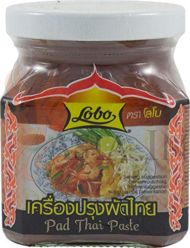 Lobo Pad Thai Paste 280g plus Original Asia-In Langkorn Duftreis aus Thailand (100g ) von Asia-In