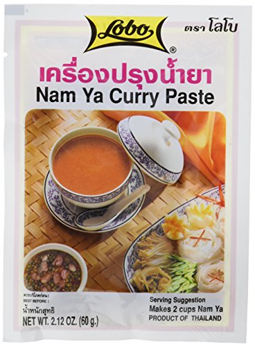 Lobo Würzpaste Nam Ya Curry, 12er Pack (12 x 60 g) von Asia-In