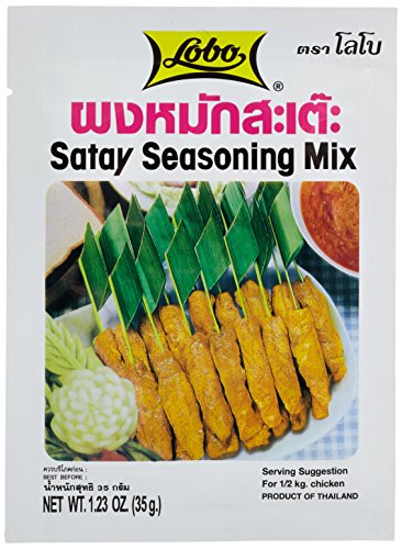 Lobo Würzpaste Satémarinade 35g, 12er Pack (12 x 35 g) von Asia-In