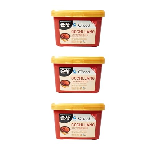 3 x 500g Gochujang Scharfe Rote Pfefferpaste 3 x 500g Gochujang Scharfe Rote Pfefferpaste von Asian Box