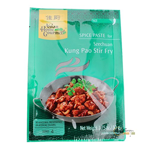 12x50g AHG Würzpaste für Szechuan Kung Pao Wokgerichte 12x50g AHG Würzpaste für Szechuan Kung Pao Wokgerichte von Asian Home Gourmet