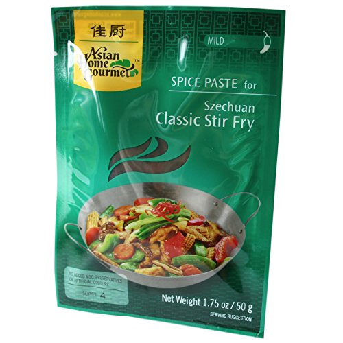 6x50g AHG Würzpaste für Szechuan Classic Wokgerichte von Asian Home Gourmet