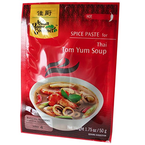 6x50g AHG Würzpaste für Tom Yum Suppe 6x50g AHG Würzpaste für Tom Yum Suppe von Asian Home Gourmet