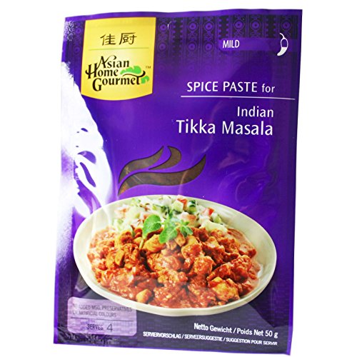 6x50g AHG Würzpaste für indisches Tikka Masala von Asian Home Gourmet