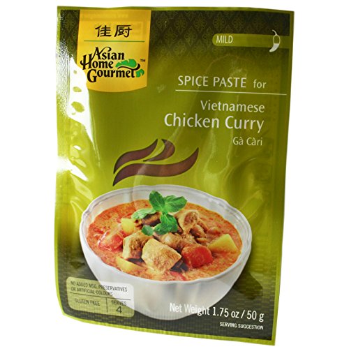 6x50g AHG Würzpaste für vietnamesisches Curry Ga Cari 6x50g AHG Würzpaste für vietnamesisches Curry Ga Cari von Asian Home Gourmet