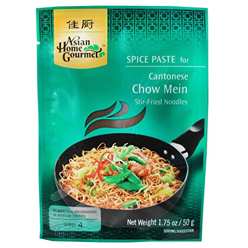 AHG Chow Mein Würzpaste für Gebratene Asia Nudeln 12x50g von Asian Home Gourmet