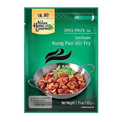 ASIAN HOME GOURMET 50g Gewürzpaste für Szechuan Kung Pao Pfanne von Asian Home Gourmet