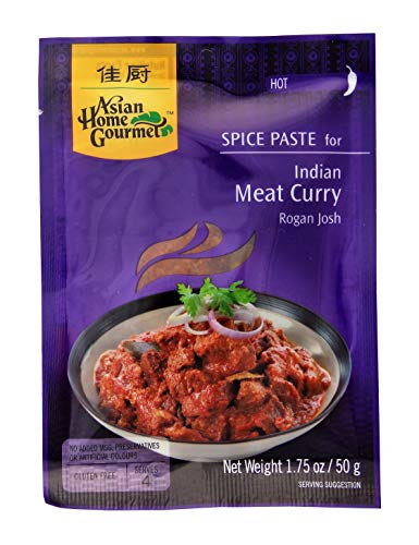 ASIAN HOME GOURMET, Spice Paste For Indian Meat Curry, 50g von ASIAN HOME GOURMET